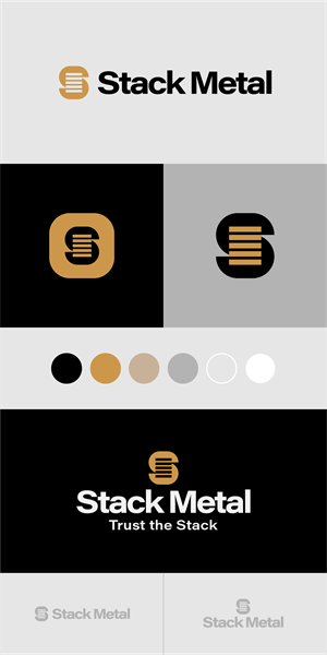 Logo Design by Yuri  M for Stack Metal | Design: #35739484
