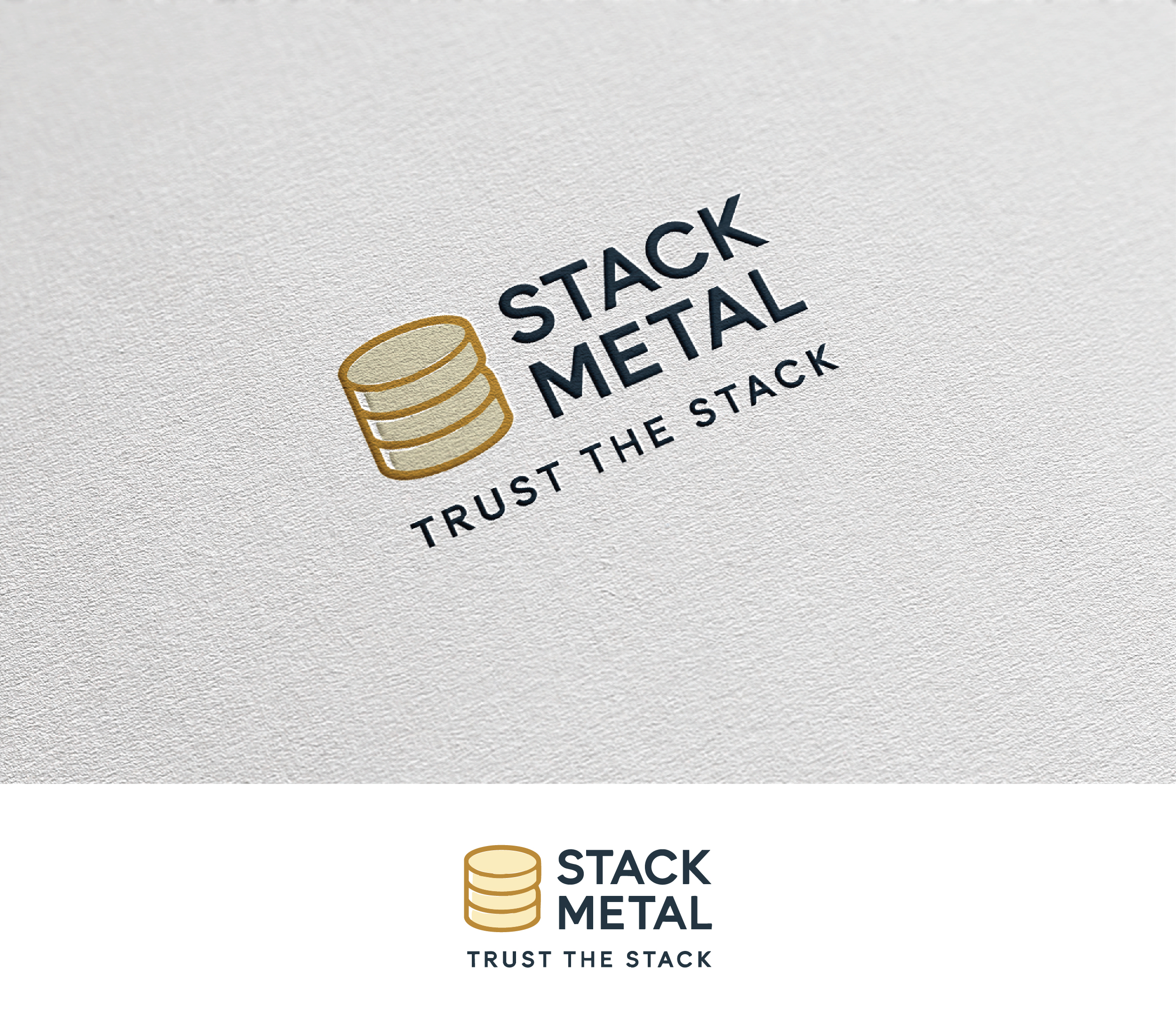 Logo Design by Afsana_Hoque for Stack Metal | Design #35712283
