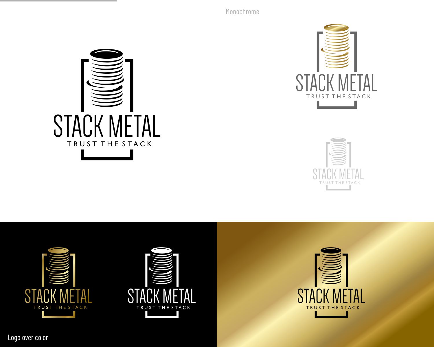 Logo Design by DesignMX (Renan Mejia) for Stack Metal | Design #35760954