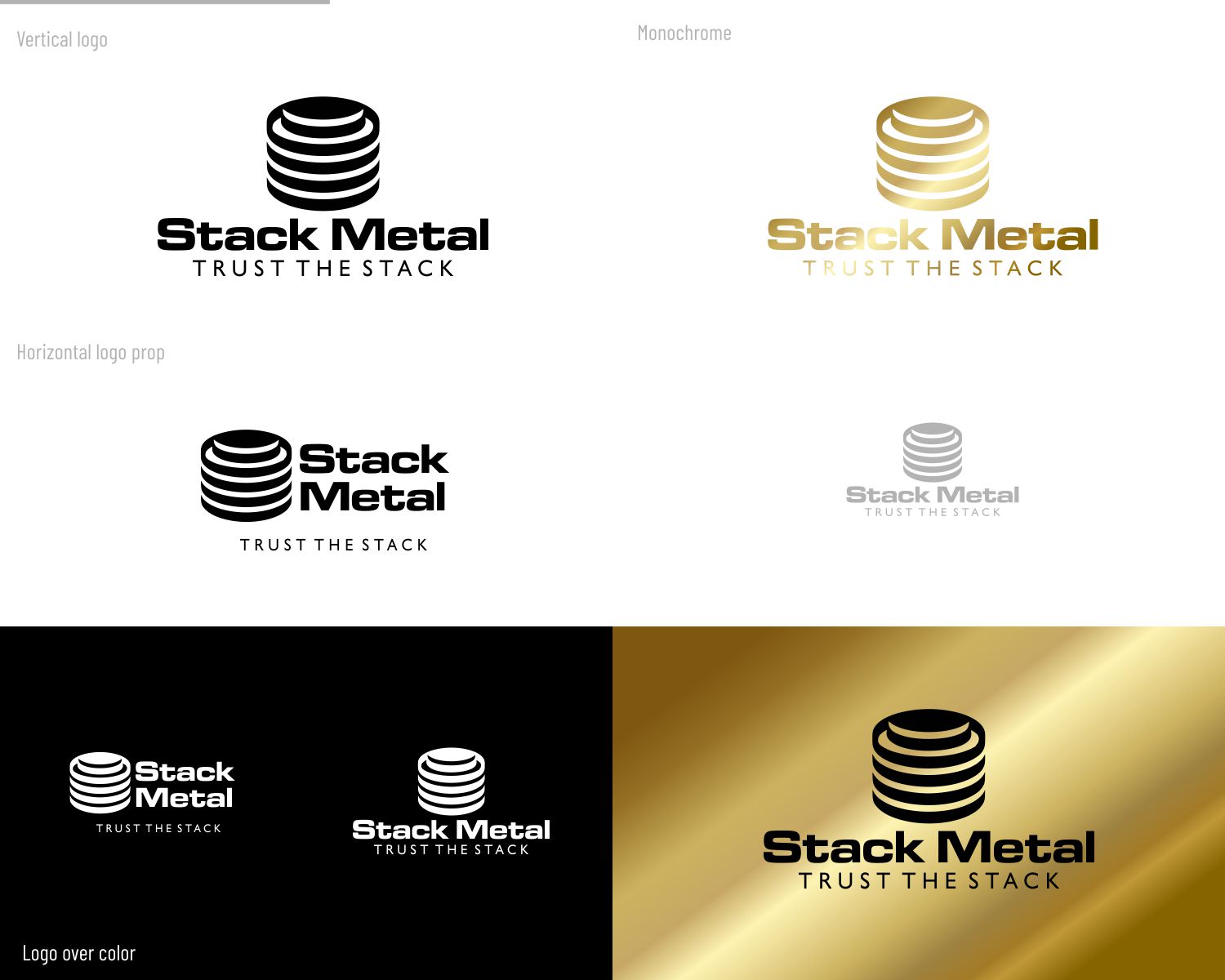 Logo Design by DesignMX (Renan Mejia) for Stack Metal | Design #35760955