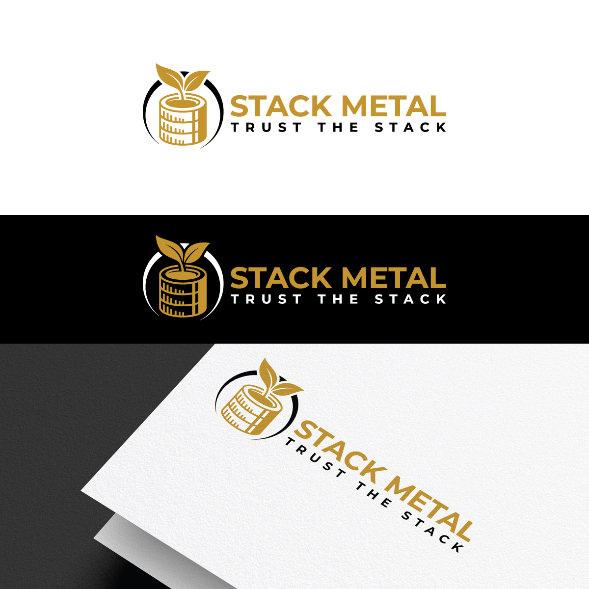 Logo Design by riya.mitra07j for Stack Metal | Design #35709808