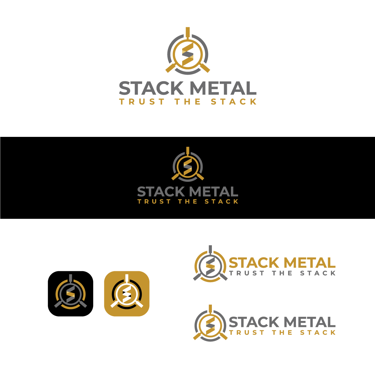 Logo Design by riya.mitra07j for Stack Metal | Design #35709848