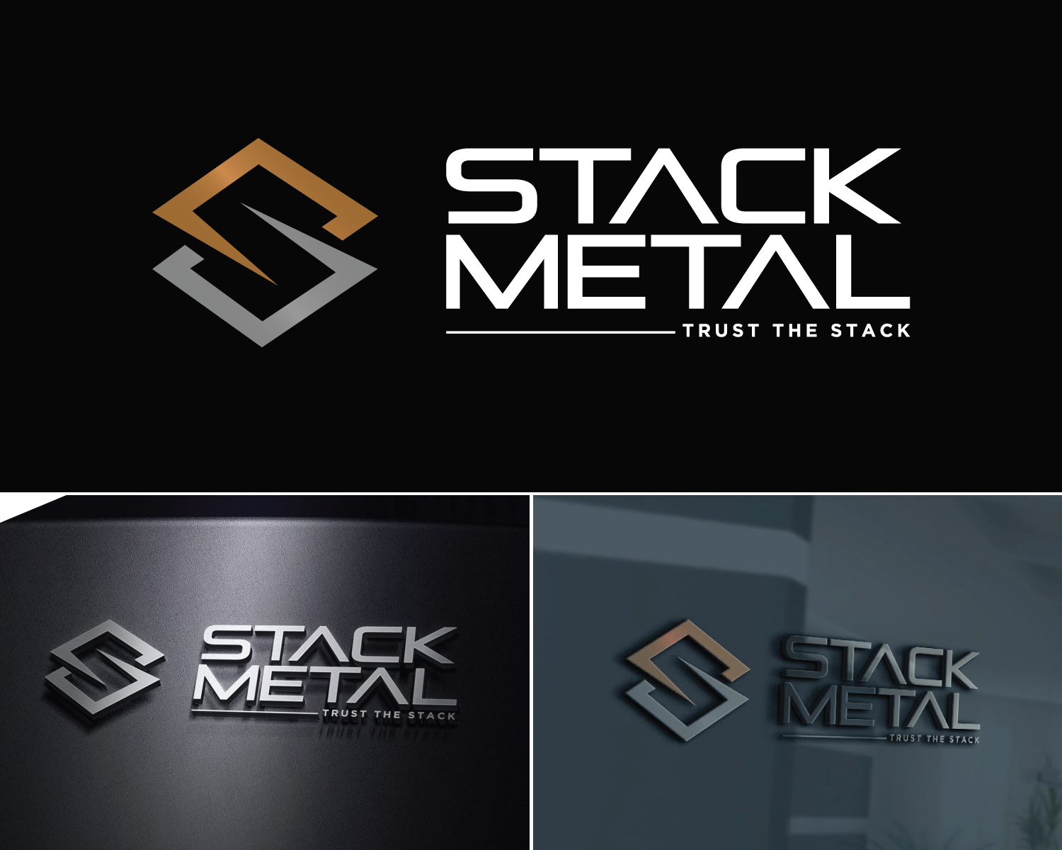 Logo Design by Atec for Stack Metal | Design #35732481