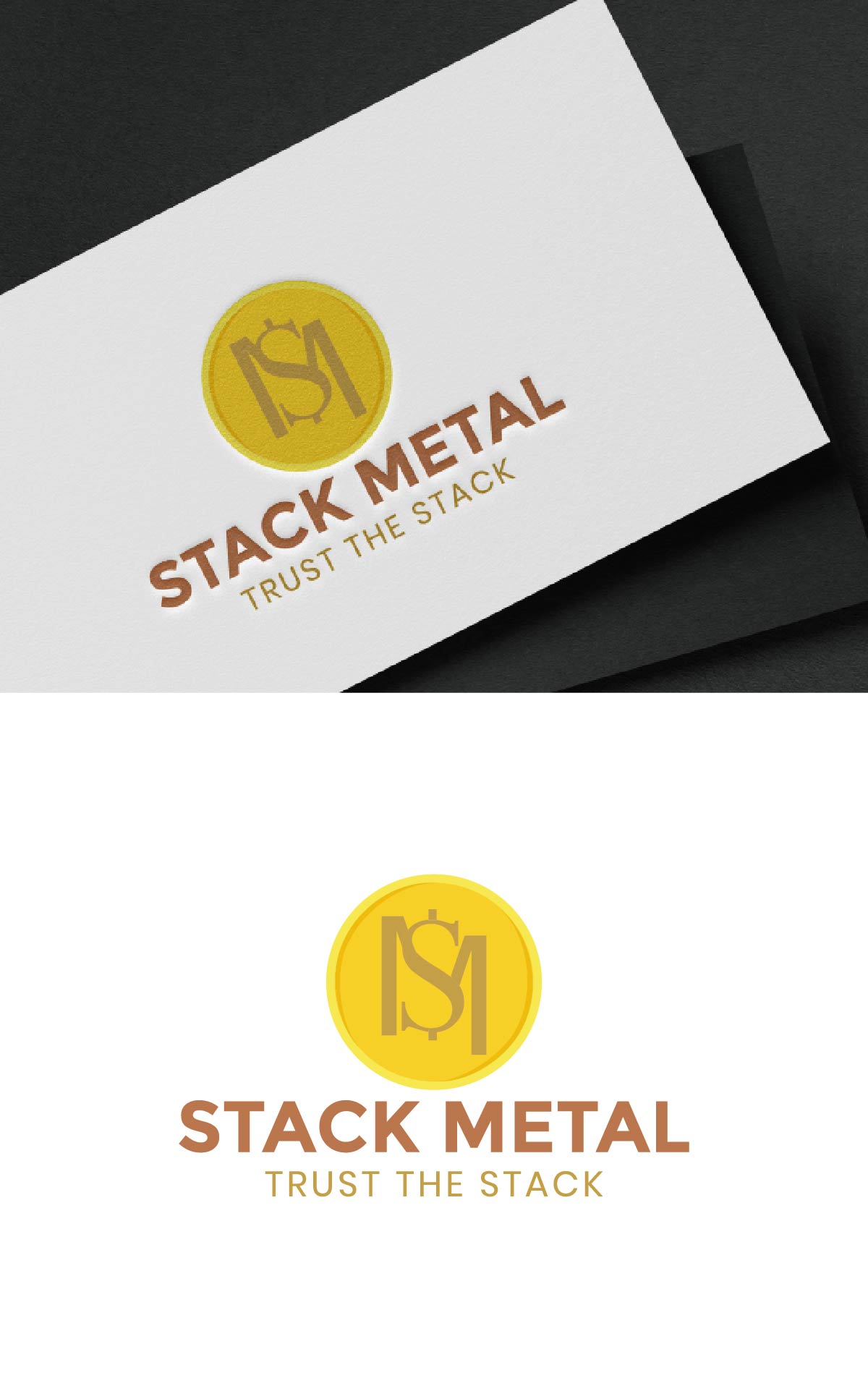 Logo Design by fly  design for Stack Metal | Design #35711536