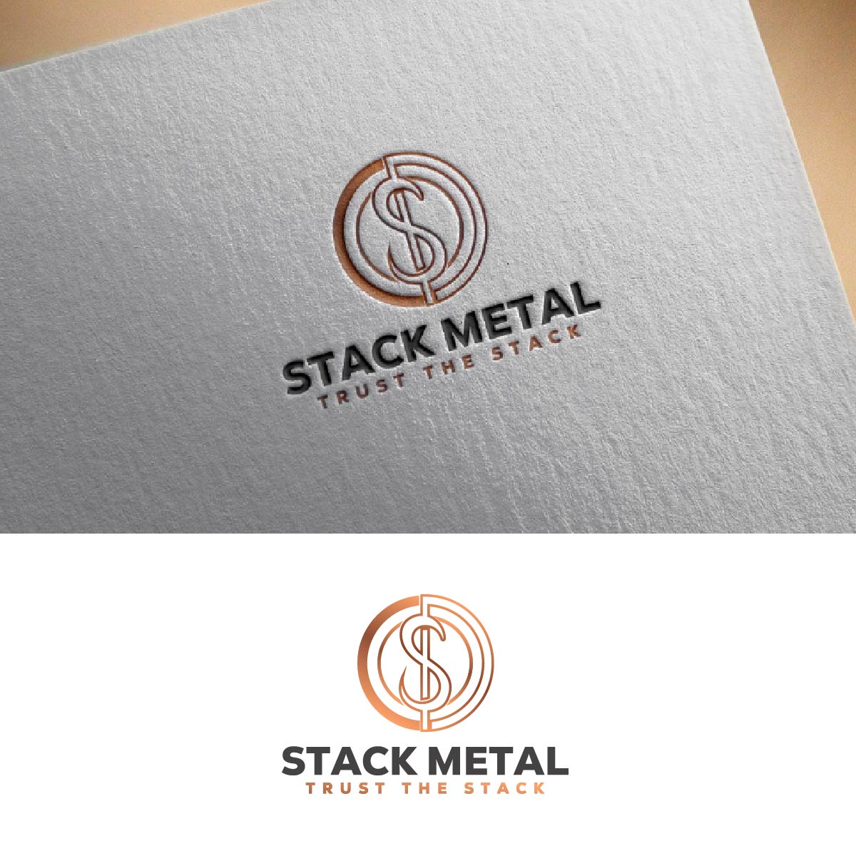 Logo Design by fly  design for Stack Metal | Design #35711539