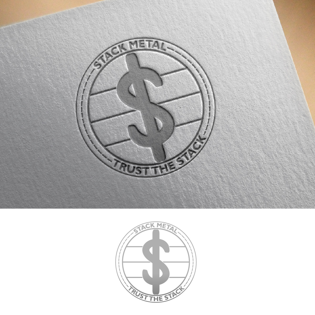 Logo Design by fly  design for Stack Metal | Design #35711543