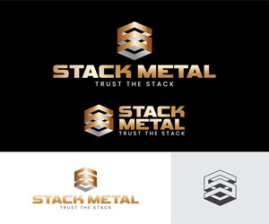 Logo Design by genzo for Stack Metal | Design: #35809193