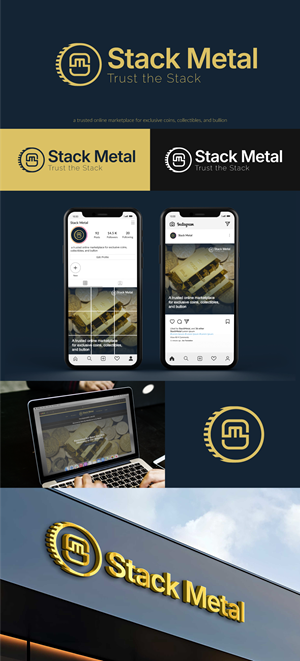 Logo Design by Ega W for Stack Metal | Design: #35801071