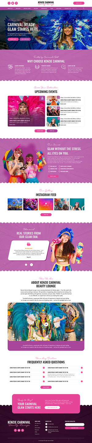 Web Design by IDesign1606 for this project | Design: #35724935