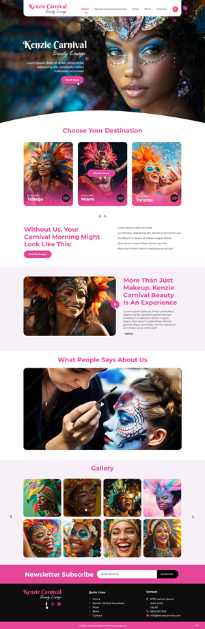 Web Design by pb for this project | Design: #35720485