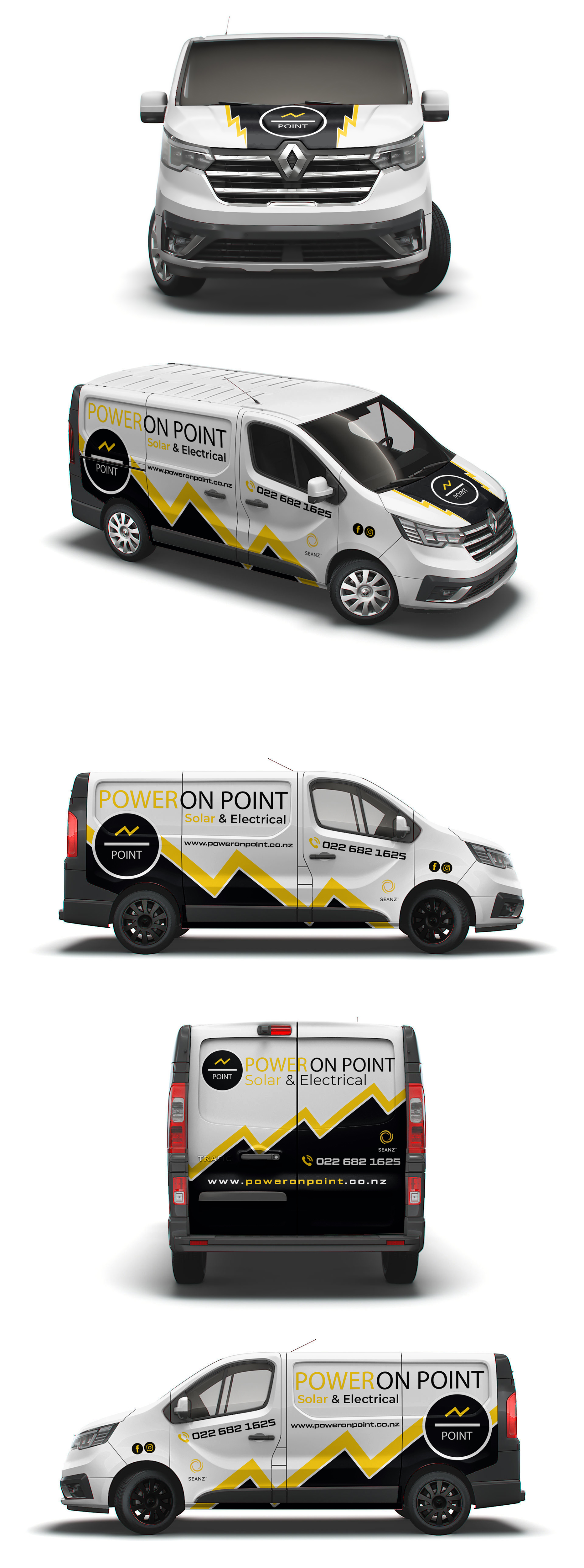 Car Wrap-Design von AZ_Studio für Power On Point | Design #35719865