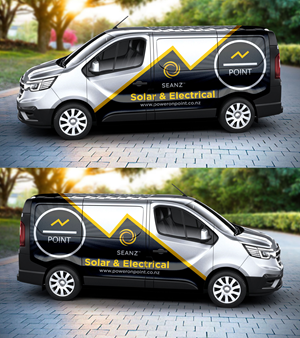 Car Wrap Design by LAXMI DESIGNHUB for Power On Point | Design: #35711031