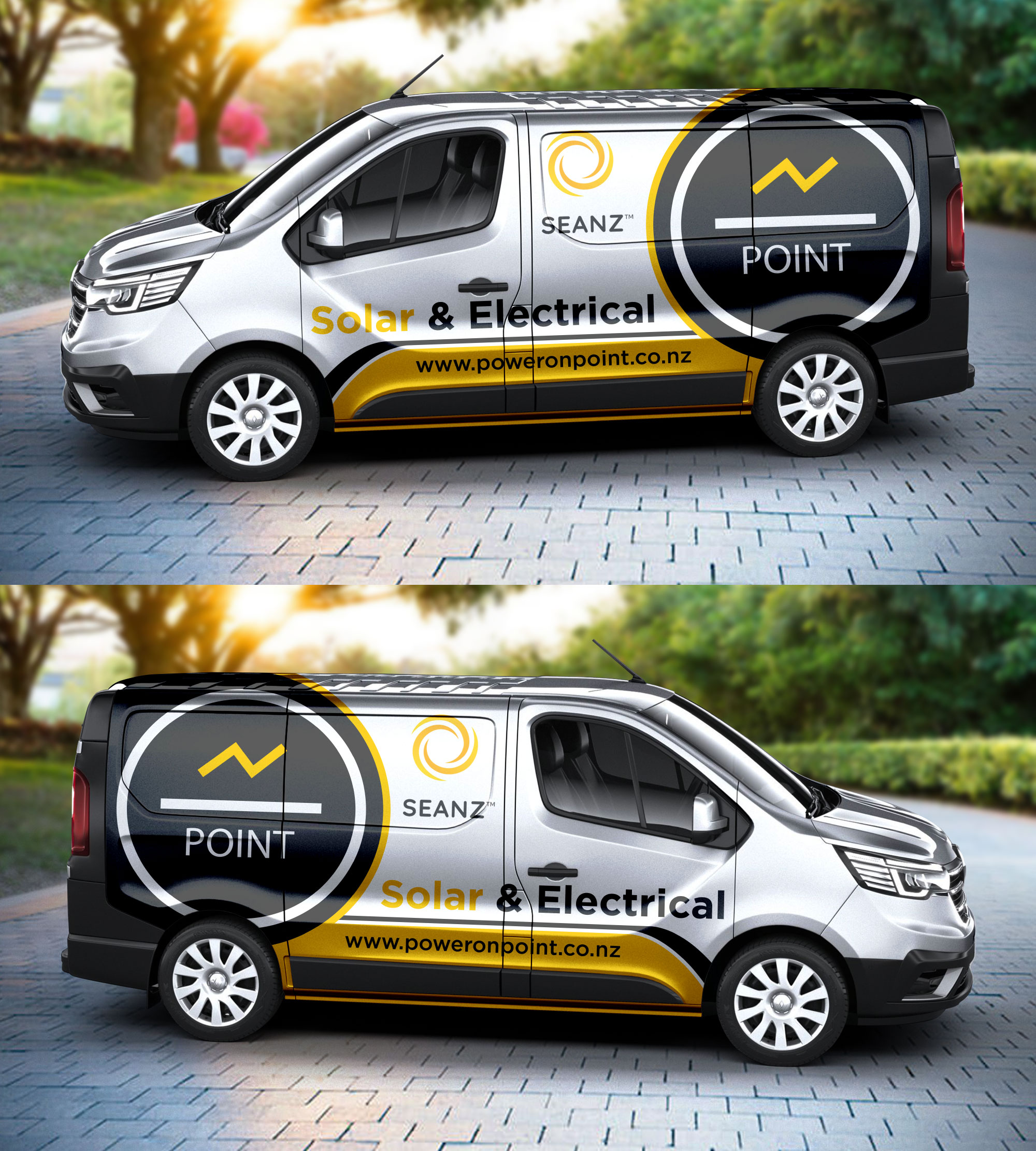 Diseño de Rotulación de Vehículo por LAXMI DESIGNHUB para Power On Point | Diseño #35711273