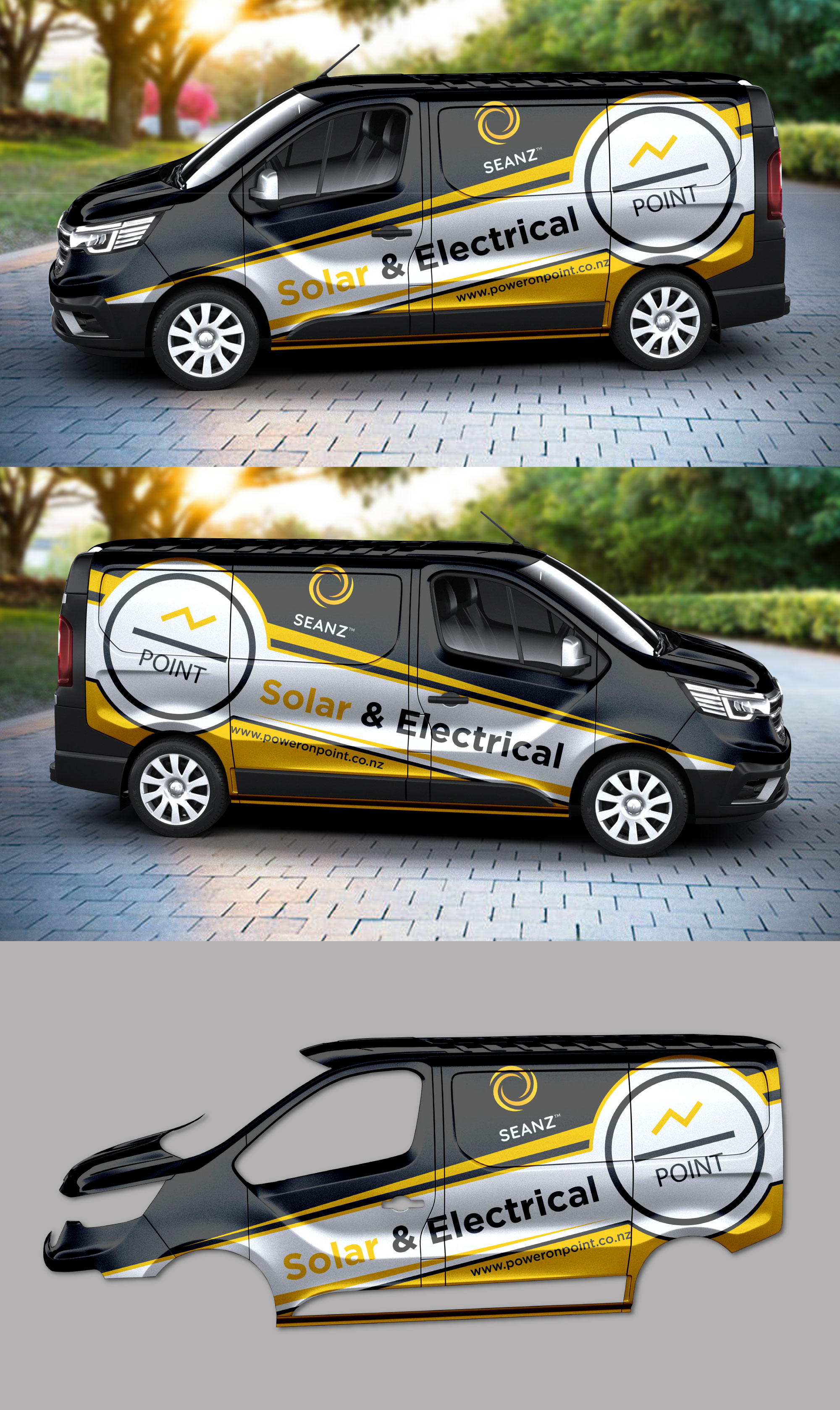 Diseño de Rotulación de Vehículo por LAXMI DESIGNHUB para Power On Point | Diseño #35711419