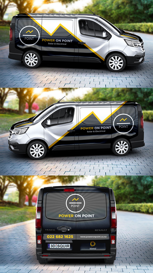 Car Wrap Design by LAXMI DESIGNHUB for Power On Point | Design: #35716710