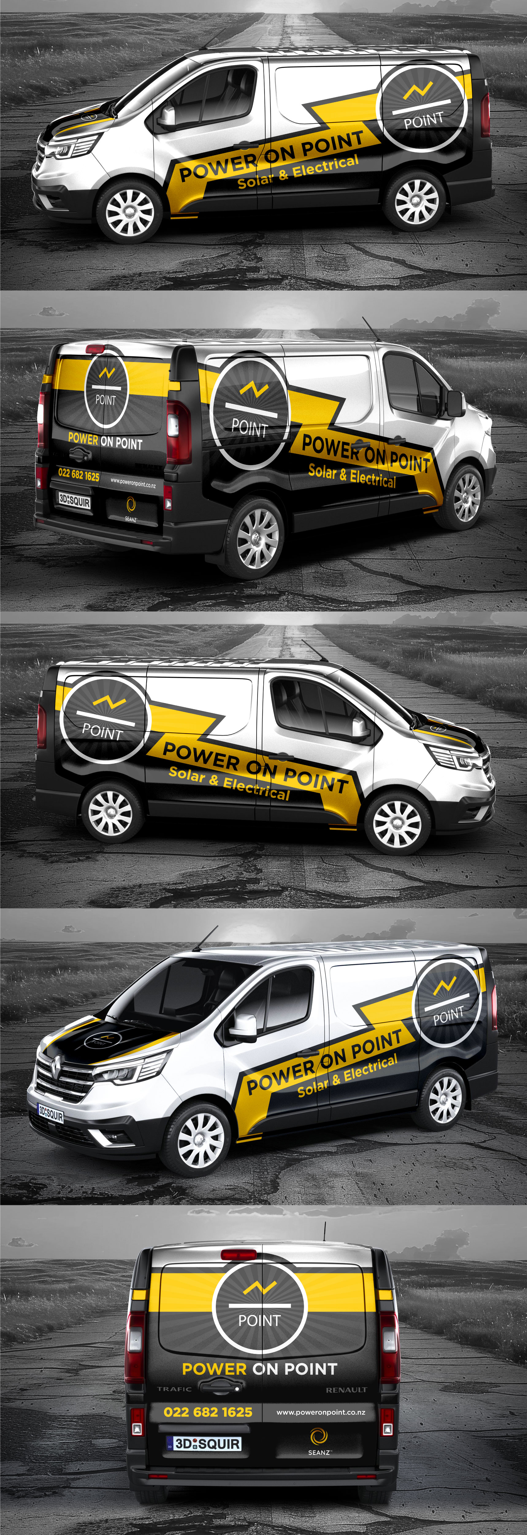 Car Wrap-Design von LAXMI DESIGNHUB für Power On Point | Design #35751544