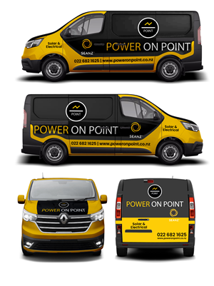 Design de Covering de Véhicule par websmartusa pour Power On Point | Design #35711804