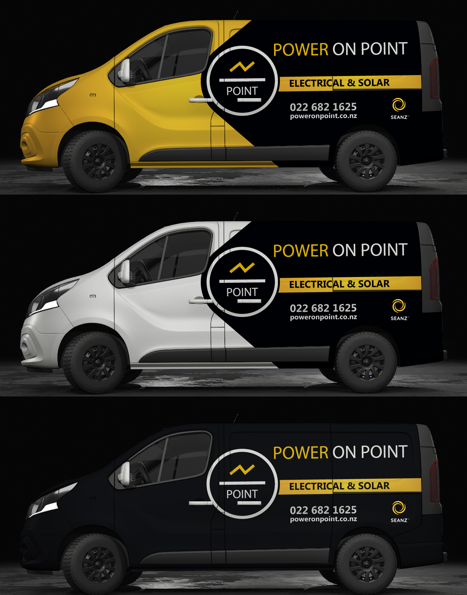 Car Wrap-Design von Wrapcia für Power On Point | Design #35746526