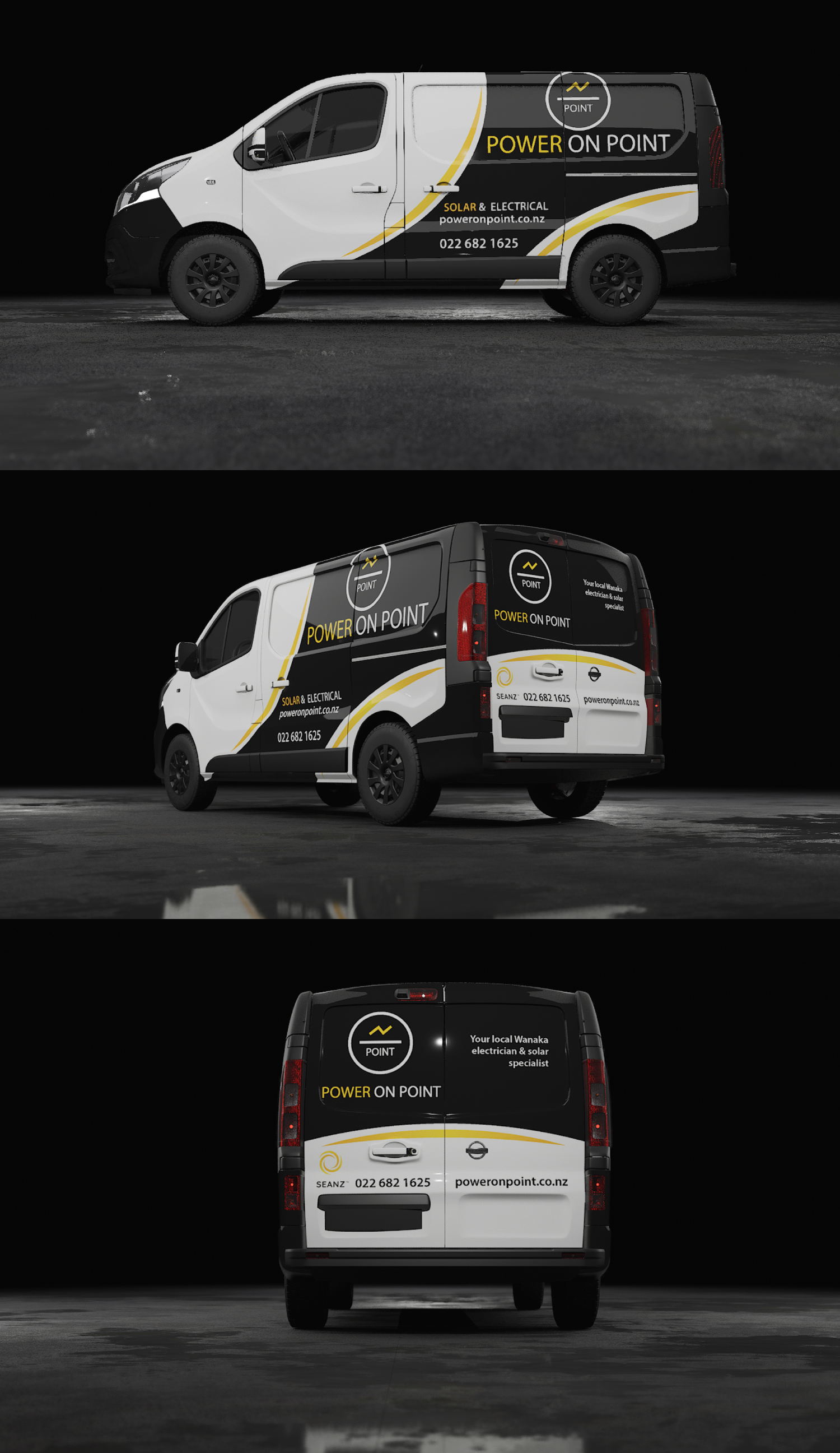 Design de Covering de Véhicule par Wrapcia pour Power On Point | Design #35807609