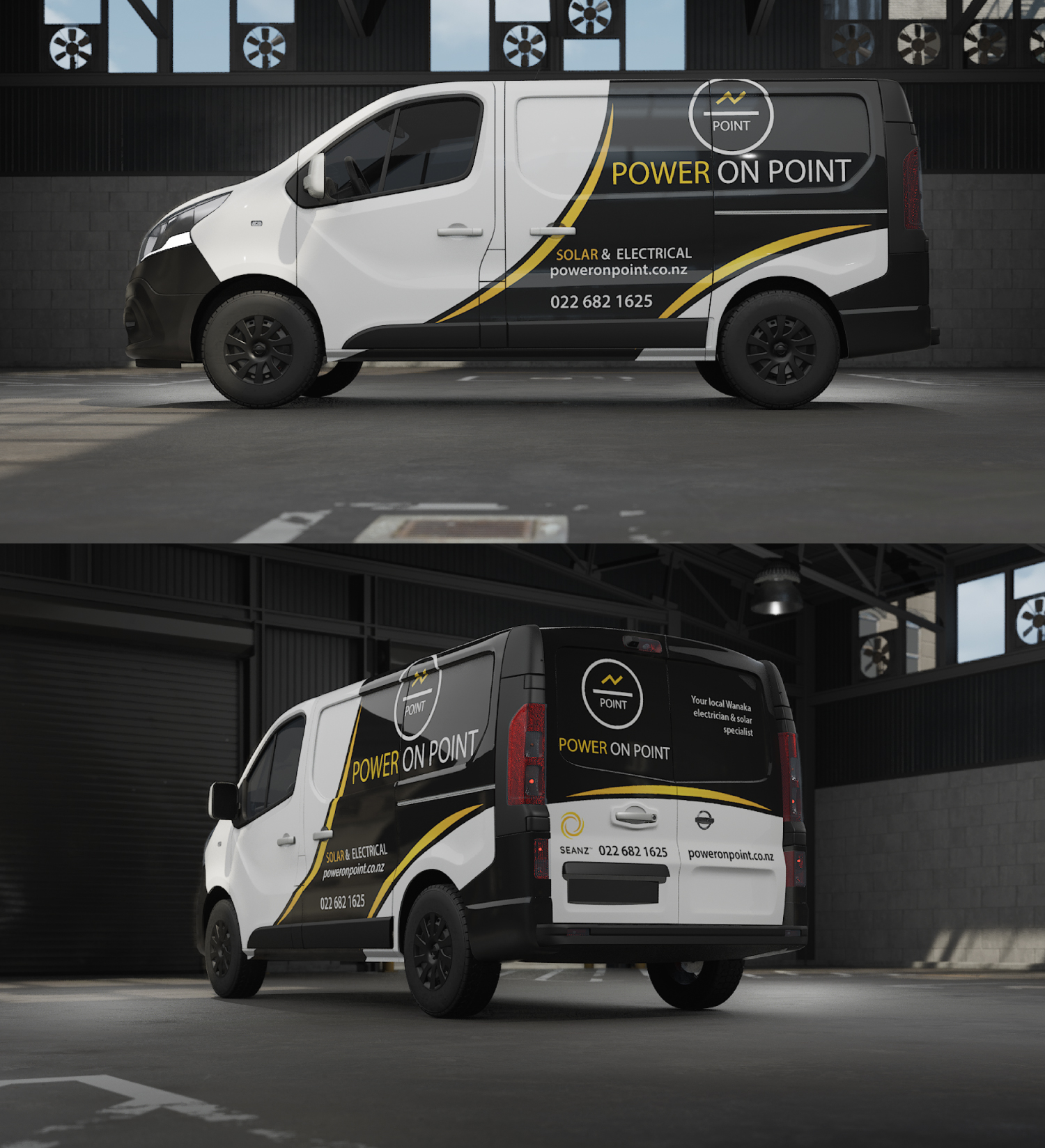 Car Wrap-Design von Wrapcia für Power On Point | Design #35807610