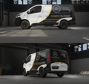 Diseño de Rotulación de Vehículo por Wrapcia para Power On Point | Diseño: #35807777