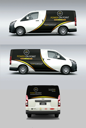 Car Wrap Design by Wrapcia for Power On Point | Design: #37056047