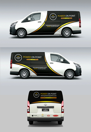 Car Wrap Design by Wrapcia for Power On Point | Design: #37056048