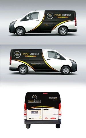 Car Wrap Design by Wrapcia for Power On Point | Design: #37058772