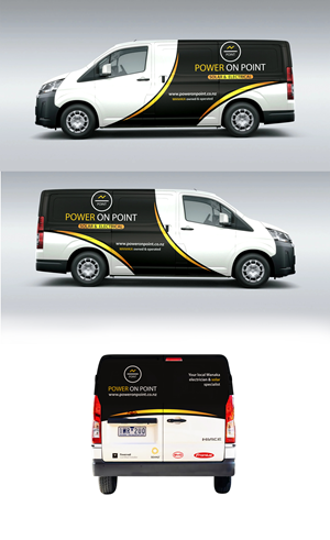 Car Wrap Design by Wrapcia for Power On Point | Design: #37058816