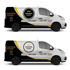 Car Wrap Design by Yoga Tri for Power On Point | Design: #35721116