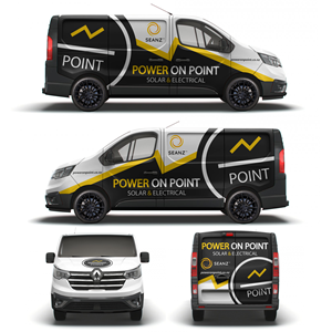 Car Wrap Design by Aricaturrash69 for Power On Point | Design: #35740299