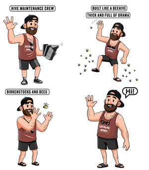 Character Design by GreinZor for this project | Design: #35779416