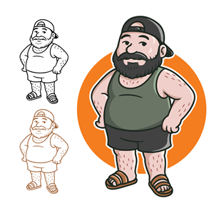 Character Design by John Mark Arts for this project | Design: #35710167