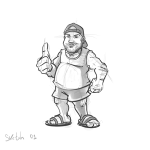 Character Design by Gabriel T. Marques for this project | Design: #35714348