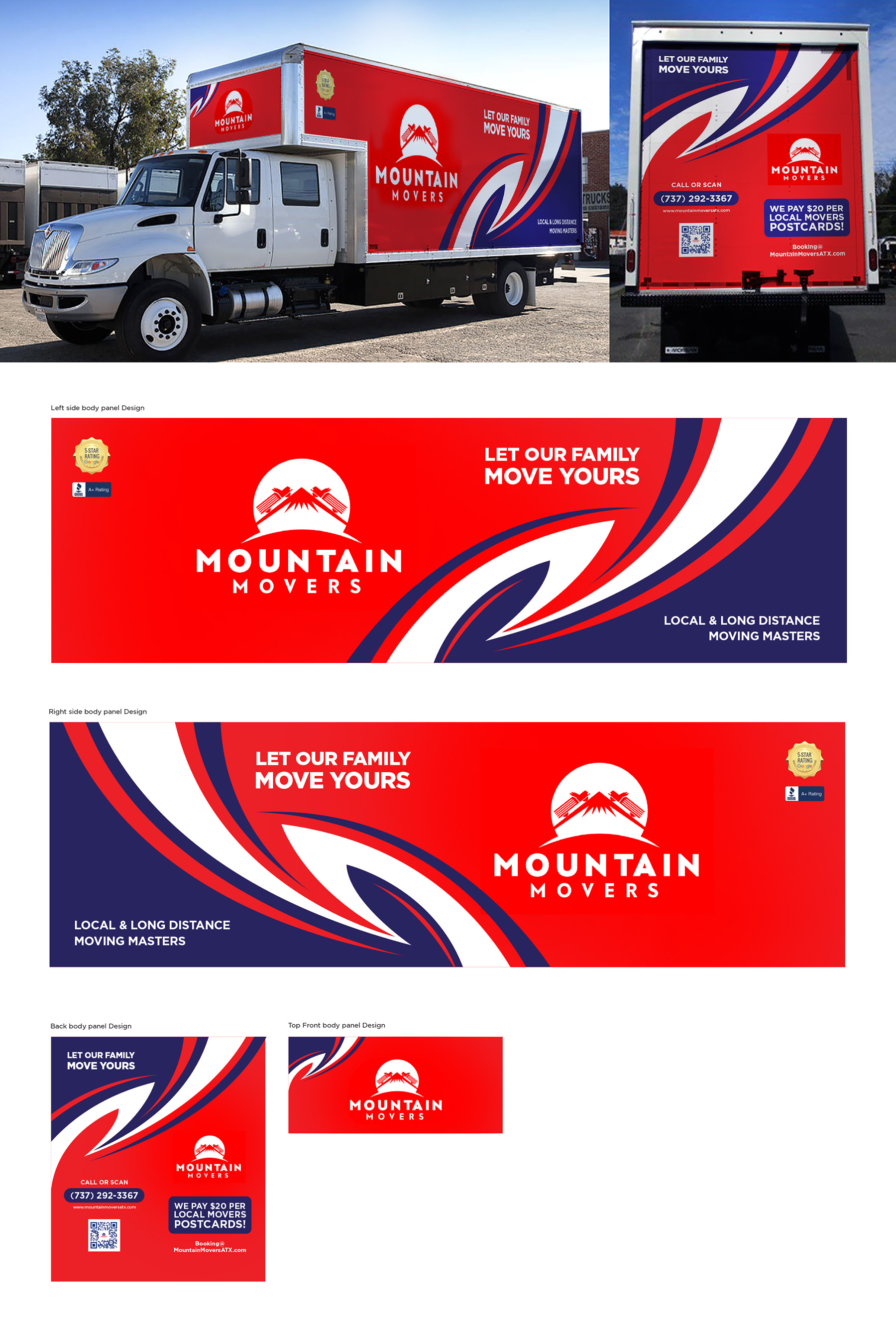 Diseño de Rotulación de Vehículo por COLOURS BRANDING para este proyecto | Diseño #35729675