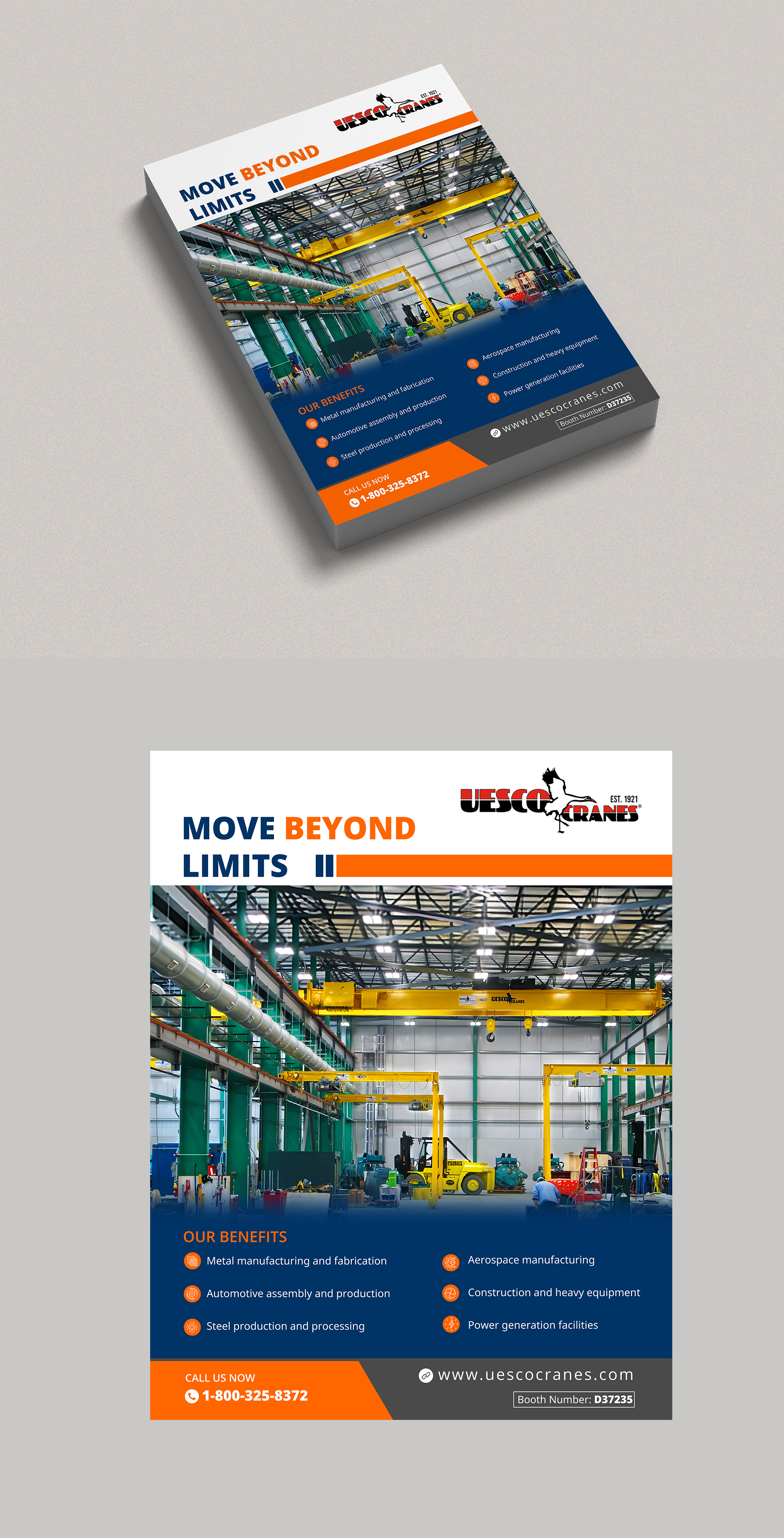 Flyer Design by Design Motion for Uesco Industries, Inc. | Design #35717284