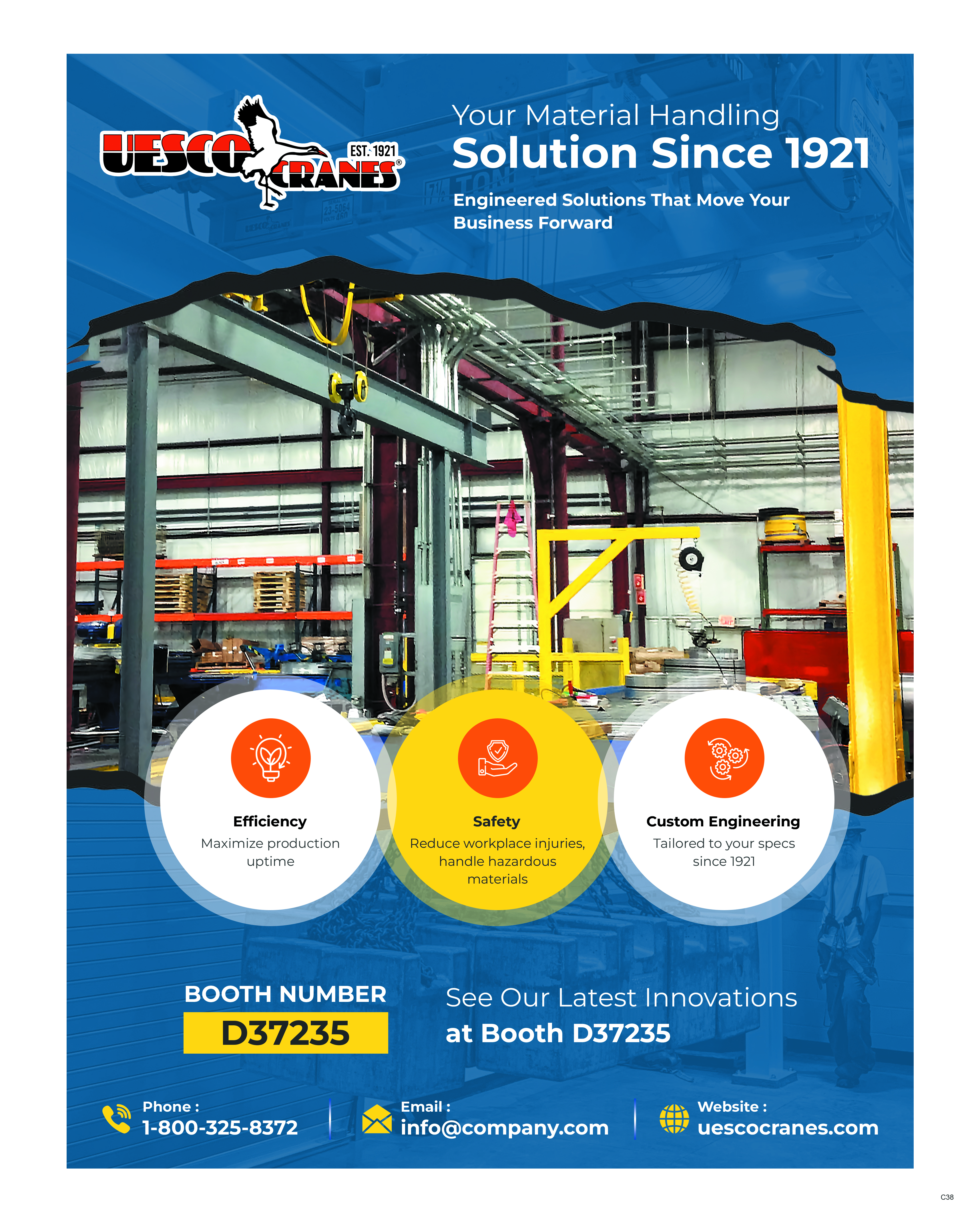 Flyer Design by pb for Uesco Industries, Inc. | Design #35720433