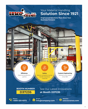 Flyer Design by pb for Uesco Industries, Inc. | Design: #35720433