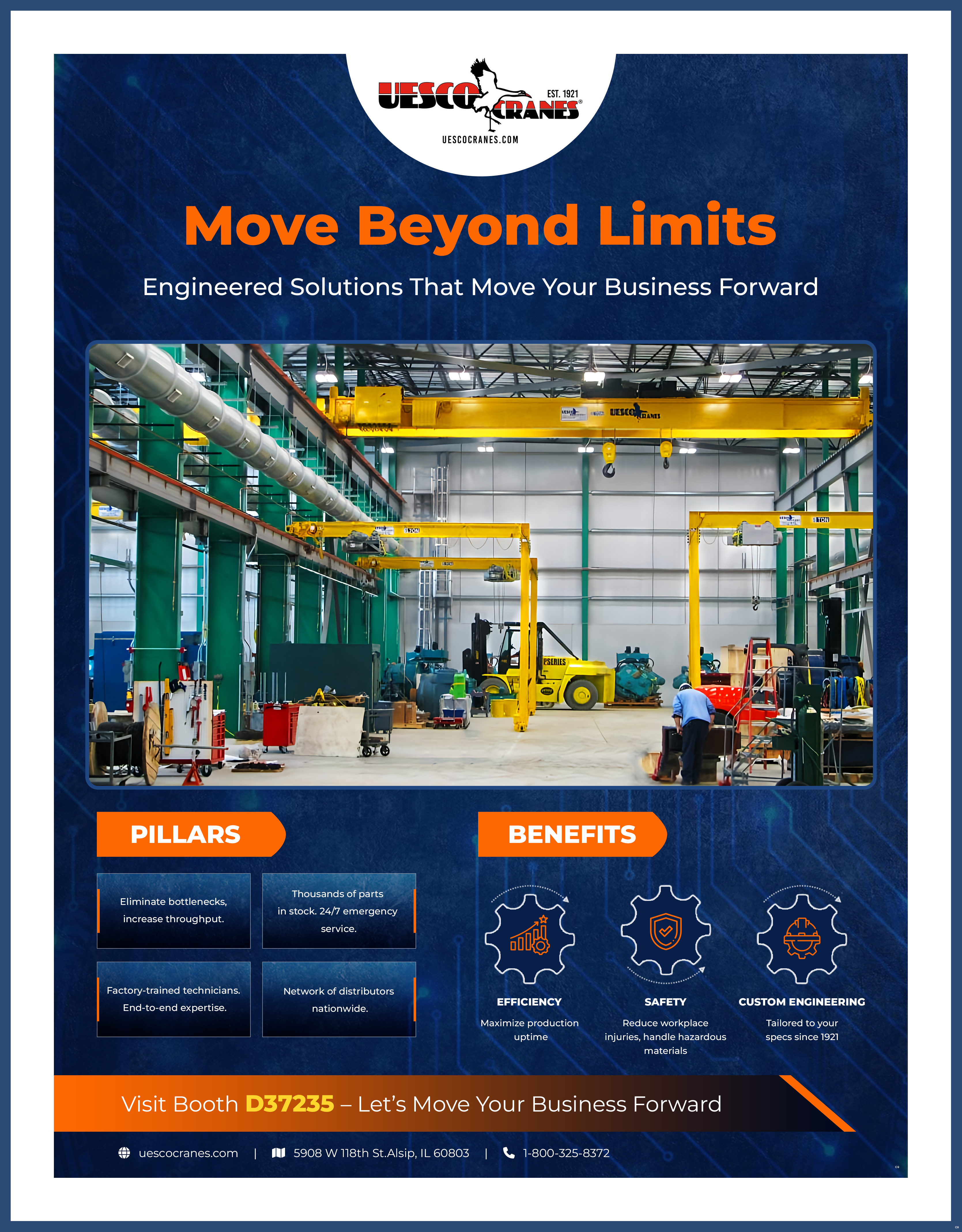 Diseño de Flyer por pb para Uesco Industries, Inc. | Diseño #35720434