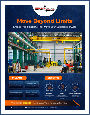 Flyer Design by pb for Uesco Industries, Inc. | Design: #35720434