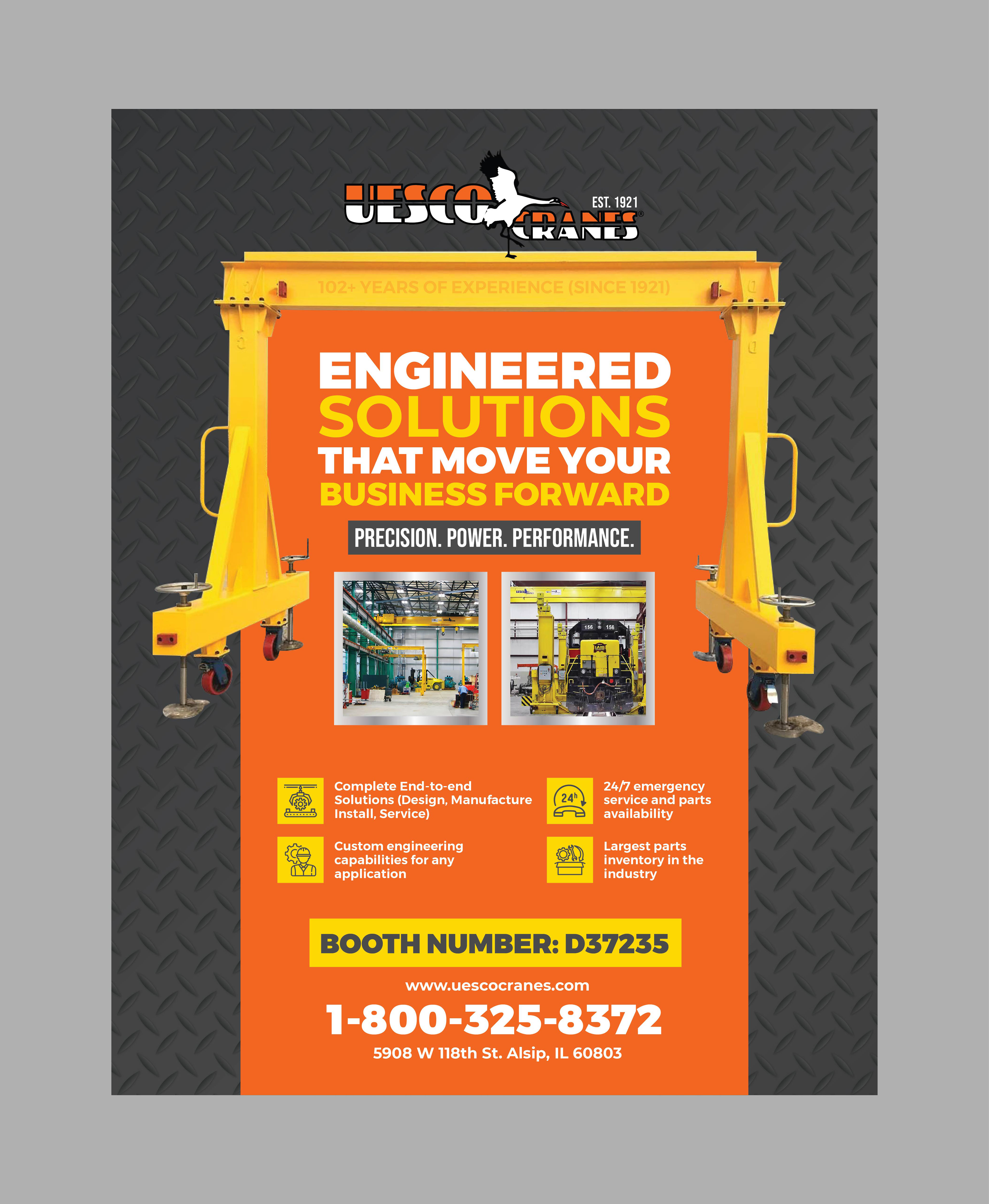 Flyer Design by 3Guys for Uesco Industries, Inc. | Design #35719156