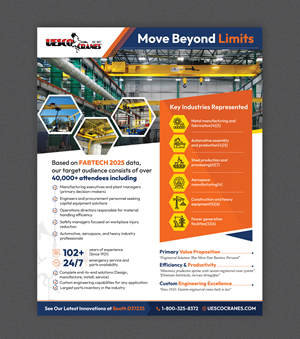 Flyer Design by Stan$oul for Uesco Industries, Inc. | Design: #35715262