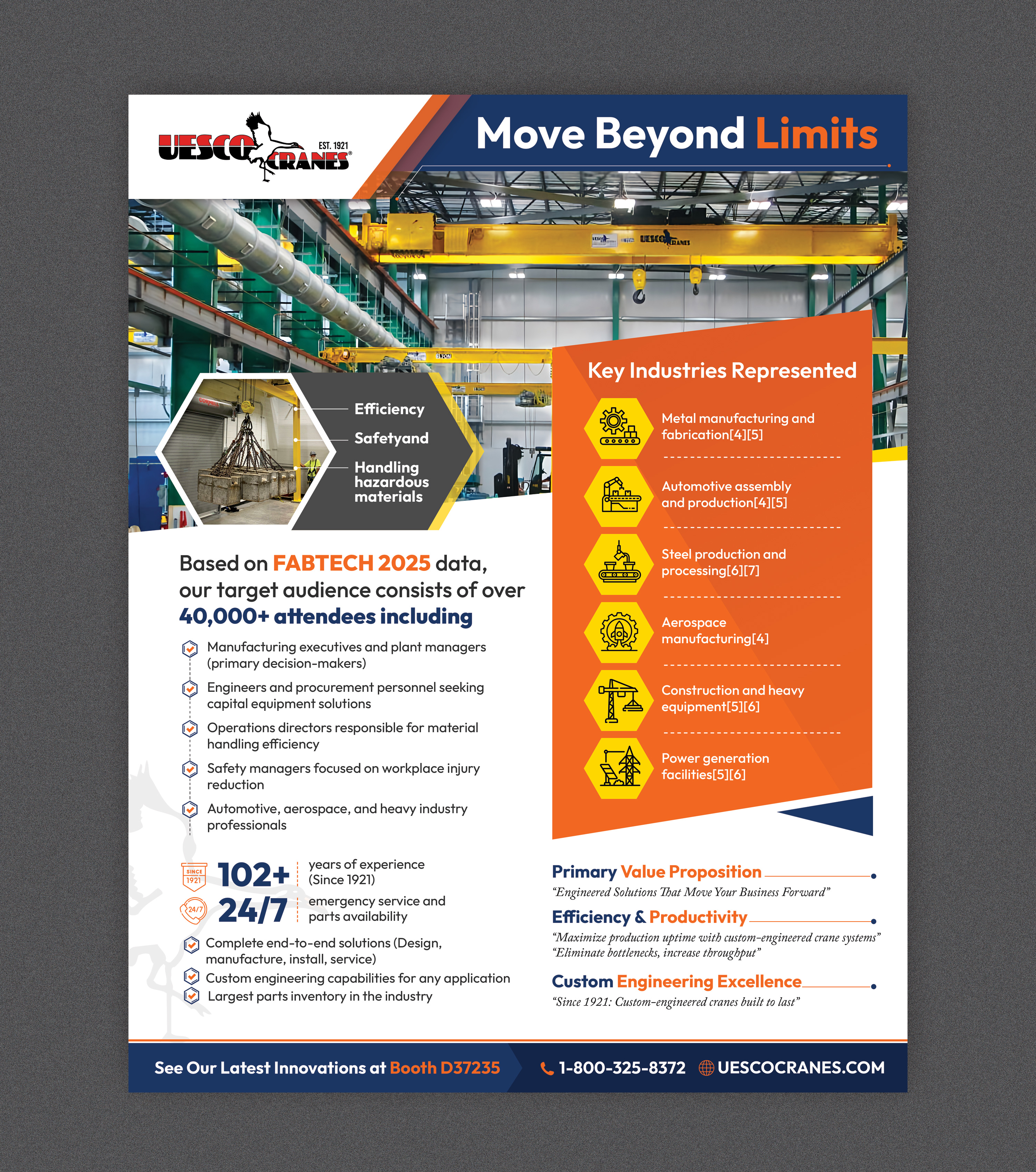 Flyer Design by Stan$oul for Uesco Industries, Inc. | Design #35715312