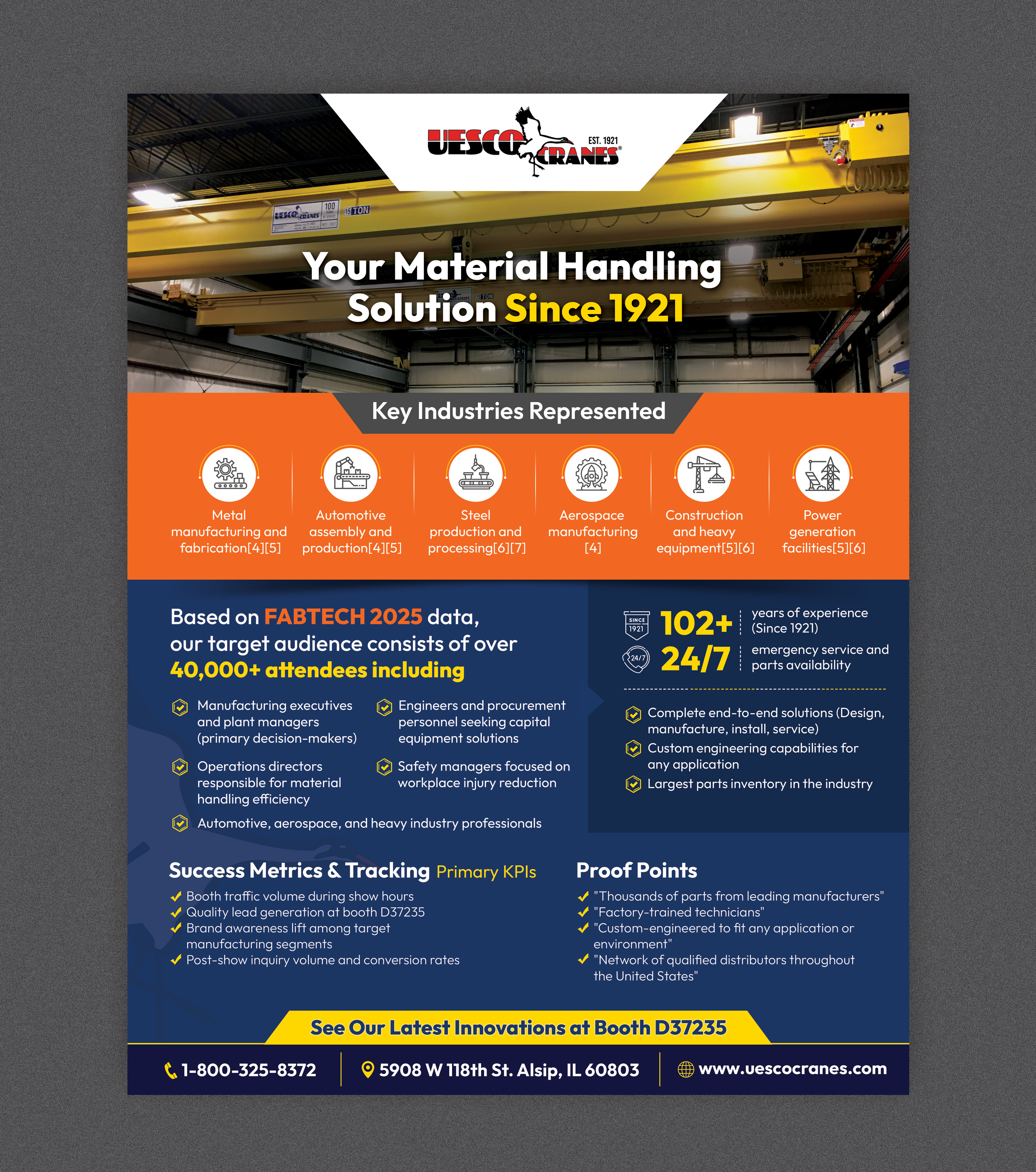 Flyer Design by Stan$oul for Uesco Industries, Inc. | Design #35715508