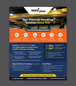 Flyer Design by Stan$oul for Uesco Industries, Inc. | Design: #35715508