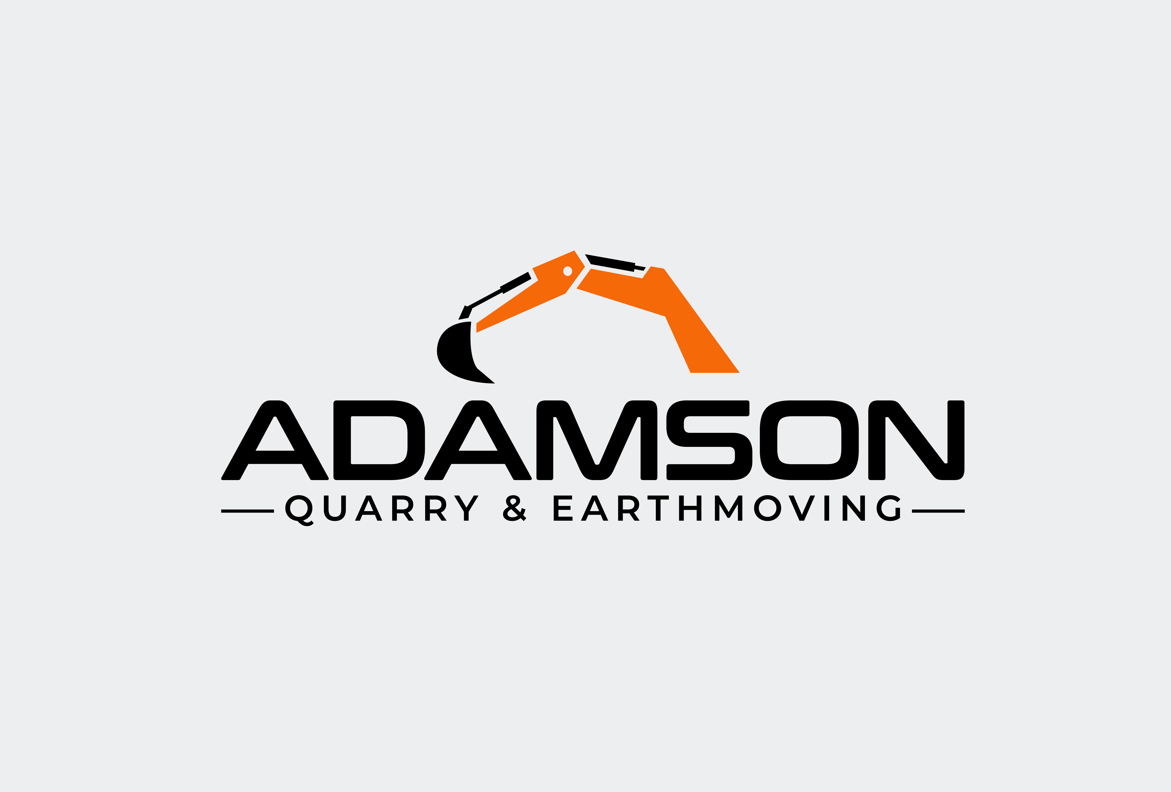 Logo Design by Publik Logo for Adamson Quarry & Earthmoving | Design #35718818