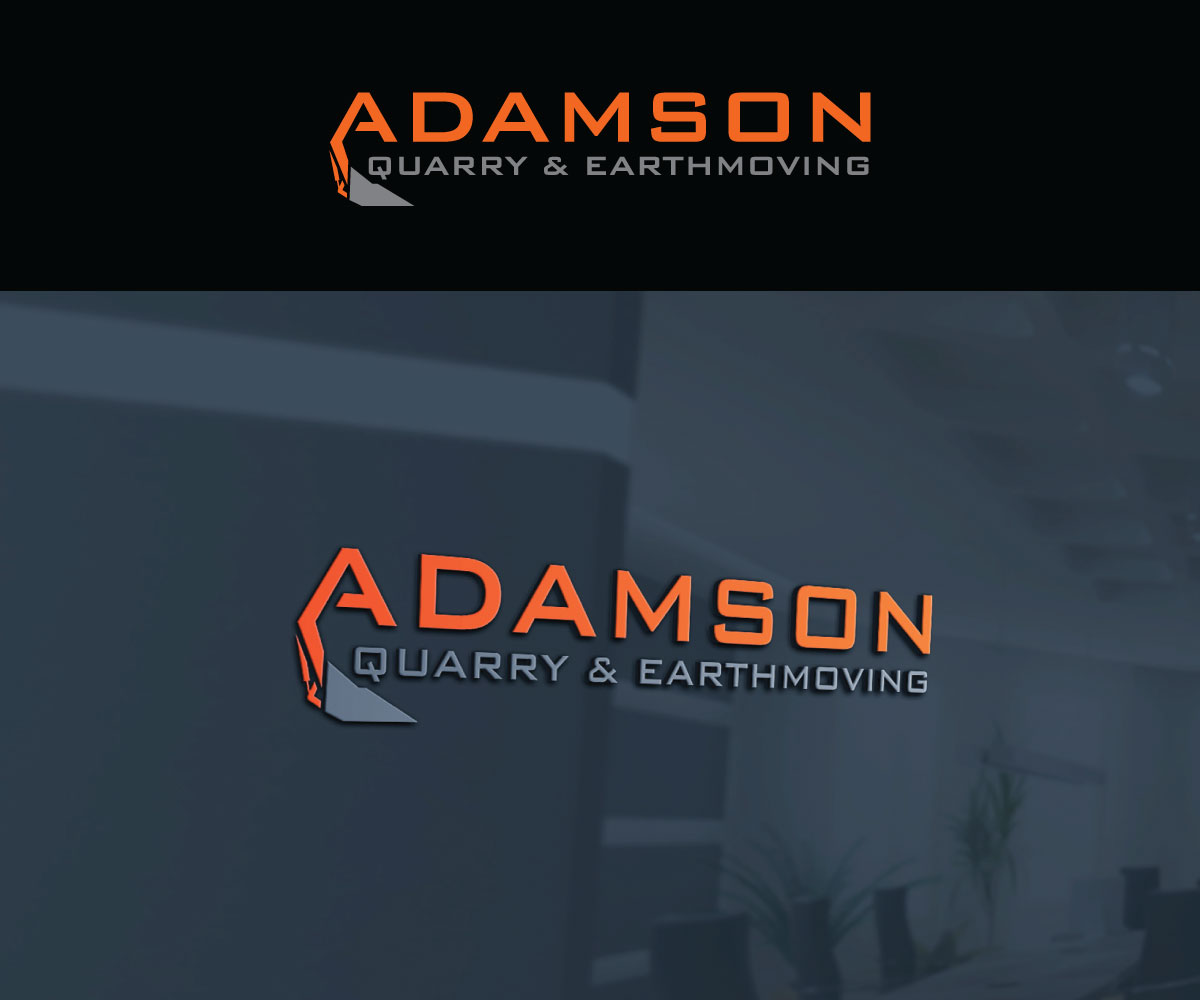 Design de Logo par Luckey yaari pour Adamson Quarry & Earthmoving | Design #35721755