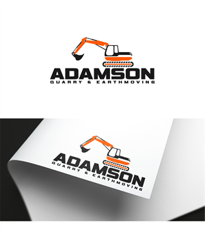 Logo Design by Fezy Design Studio for Adamson Quarry & Earthmoving | Design: #35724007