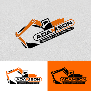 Logo Design by Suvendu.S for Adamson Quarry & Earthmoving | Design: #35752046