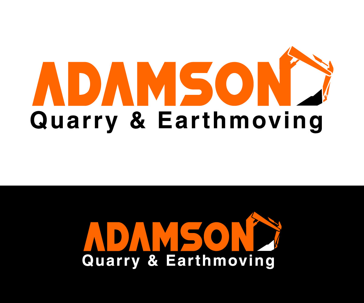Logo Design by RaKu 2 for Adamson Quarry & Earthmoving | Design #35737480